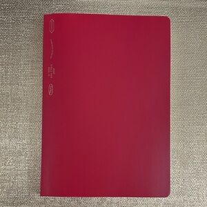 STALOGY graph Red Notebook 365